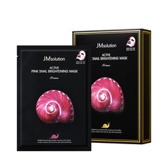 Ультратонкая маска с муцином улитки JMsolution Active Pink Snail Brightening Mask Prime