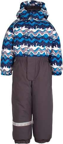 Комбинезон 300 гр. Lappi Kids с принтом "Зимние сугробы"