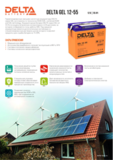 Аккумуляторная батарея DELTA BATTERY GEL 12-55