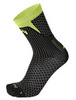 Премиальные носки Mico M1 Trail Run Black/Green для бега