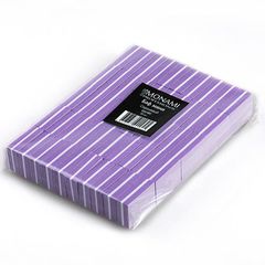Баф (ластик) мини 180/180  сиреневый (Пачка 50 шт.)