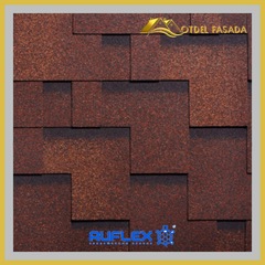 Гибкая черепица Ruflex Runa R-R-7 Терракота, 3 м2/упак.