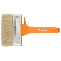 83393 Кисть флейцевая для фасадных работ, 120х12 мм, натуральная щетина, пластиковая рукоятка Matrix