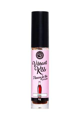 Бальзам для губ Lip Gloss Vibrant Kiss со вкусом колы - 6 гр.