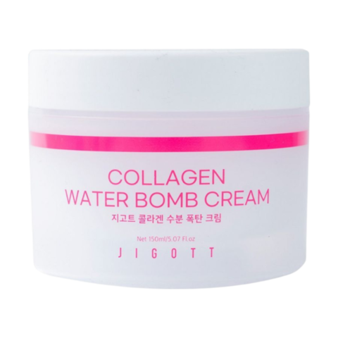 Jigott Collagen Water bomb Cream Крем для лица увлажняющий с коллагеном
