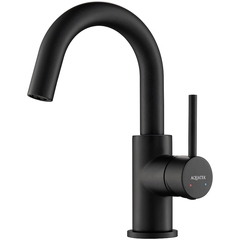 Aquatek AQ1307MB AQ1307MB ЕВРОПА смеситель для раковины, без донного клапана, матовый черный фото