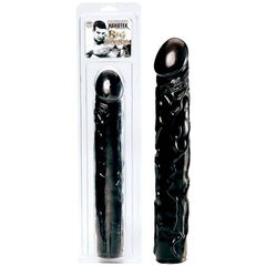Чёрный фаллоимитатор BIG BONANZA 13 BLACK BUTT PLUG - 33 см. - 