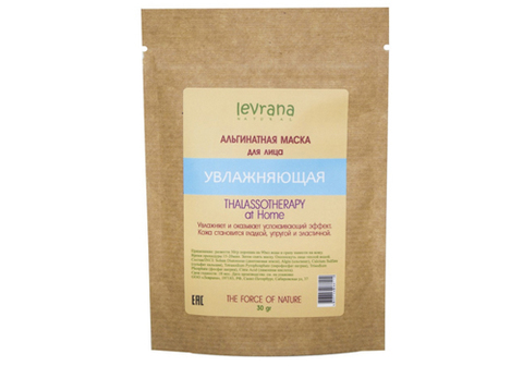 Альгинатная маска для лица увлажняющая Леврана, 30г