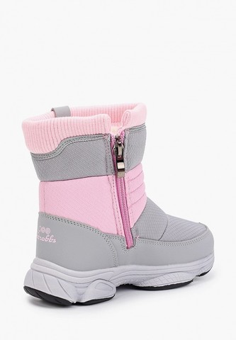 Ботинки серо-розовые, зима, Strobbs (ТРК ГагаринПарк)