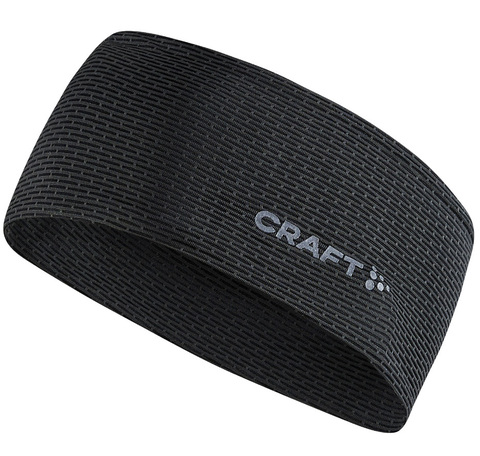 Премиальная повязка Craft Mesh Nano Weight Headband черная