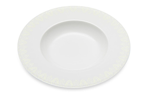Тарелка суповая 23см Narumi Аврора жемчуг