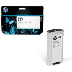 Картридж HP B3P23A №727 с фото черными чернилами для HP DesignJet T920/T1500, 130 мл