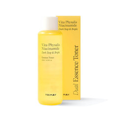 TRIMAY  Осветляющий тонер-эссенция с ниацинамидом Vita Physalis Niacinamide Dark Stop & Bright Dual Essence Toner. 200мл