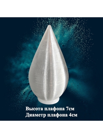 Набор плафонов конус/7см, 5,5см, 6см, 5см. 16шт