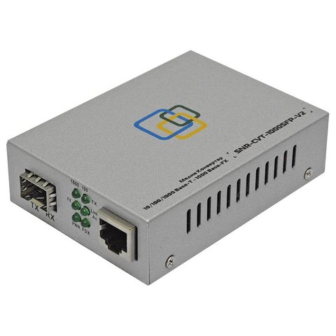 Медиаконвертер SNR-CVT-1000SFP-POE