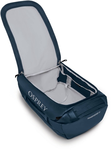 Картинка рюкзак-сумка Osprey Transporter 40 Venturi Blue - 4