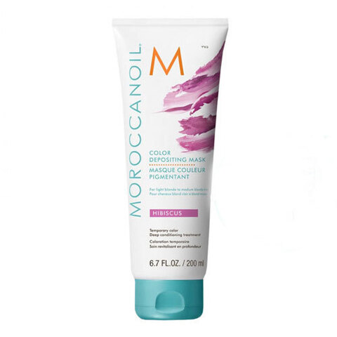 Moroccanoil Color Depositing Mask Hibiscus - Маска тонирующая для волос, гибискус