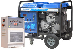 Генератор бензиновый TSS SGG 10000EHA - [10 кВт / 43.5 А] с блоком АВР
