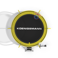 Батут Koenigsmann T-10 Pro 305 cm