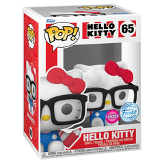 Фигурка Funko POP! Hello Kitty: Hello Kitty Nerd (Flocked Exc) (65)