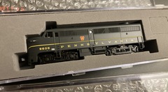 Тепловоз Alco FA1 Master(TM) Silver -- Pennsylvania Railroad 9605
