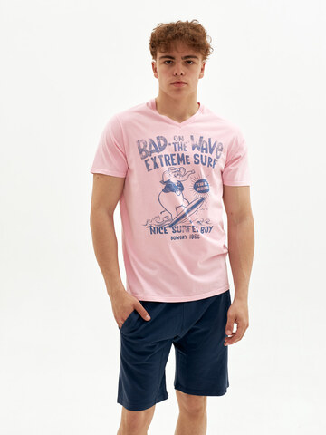 Футболка Bowery NYC "Extreme Surf" Orchid Pink