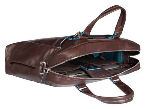 Сумка Piquadro Blue Square, коричневый, кожа натуральная (CA3335B2/MO)