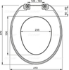 Сиденье для унитаза, арт. A3550 AlcaPlast