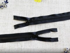 Молния трактор Т5, L 100 см, 2 бегунка, чёрный