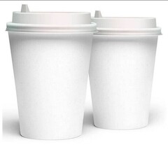 Стаканчик бумажный для Cake to go, 0.3л, белый