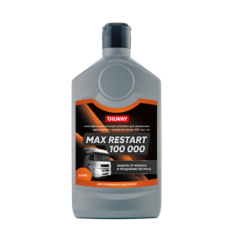 Присадка OilWay "MAX RESTART 100 000" 0,5л улучшающая и восстанавливающая