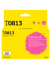 IC-ET0813 Картридж T2 для Epson Stylus Photo R270/R290/R390/RX690/TX700, пурпурный, с чипом