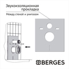 Berges 43363 Комплект : инсталляция АТОМ Line кнопка белая, унитаз QUATTRO S Rimless 49 см, сидение тонкое дюропласт микролифт, быстросъём