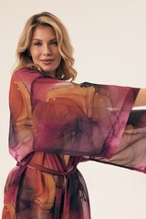 Халат пляжный ESOTIQ 42422 TANGO/49X | Сливовый