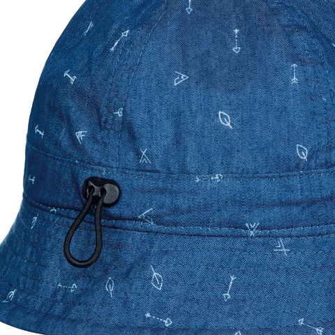 Панама детская Buff Bucket Hat Arrows Denim фото 2