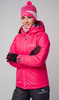 Утеплённая прогулочная лыжная куртка Nordski Motion Raspberry женская