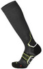 Премиальные компрессионные носки гольфы Mico Compression Oxi-Jet Trek Medium Weight Yellow для бега