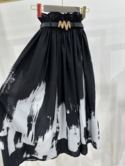 Юбка с карманами