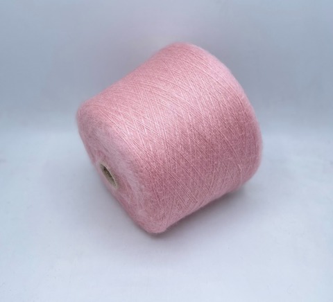 FILCOM (пр.Италия), art.Aurora, 850м/100 гр. 70% Суперкидмохер 30%Шелк , цвет-Нежно-розовый  арт-31277