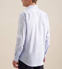 Сорочка мужская Seidensticker Regular Fit 01.193677-11 из оксфорда голубая
