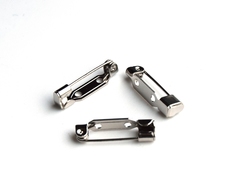 Основа для броши 21мм, покрытие родий