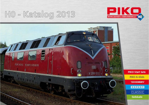 99503 Каталог продукции PIKO 2013 года, масштаб Н0 (на немецком языке).
