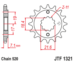 Звезда JT JTF1321