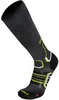 Премиальные компрессионные носки гольфы Mico Compression Oxi-Jet Trek Medium Weight Yellow для бега