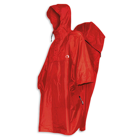 Картинка дождевик Tatonka Cape L red - 1