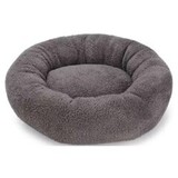 Лежак для собак Beeztees KADI круглый, серый, 45x45x15 см