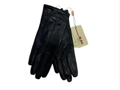 Перчатки.Женские.Материал верха: Кожаные люкс качества.Подклад: Плюш-флис.В упаковке 5 шт.