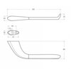 Cezares LINER-PH-01 LINER-PH-01 Держатель для туалетной бумаги, исполнение хром