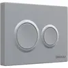 Berges 43380 Комплект : инсталляция NOVUM кнопка O2 матовый хром, унитаз VITA Rimless 49 см, сиденье дюропласт микролифт, быстросъём