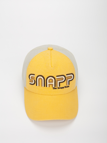 Бейсболка Snapp The Snapp Team (желтый/светло-бежевый)